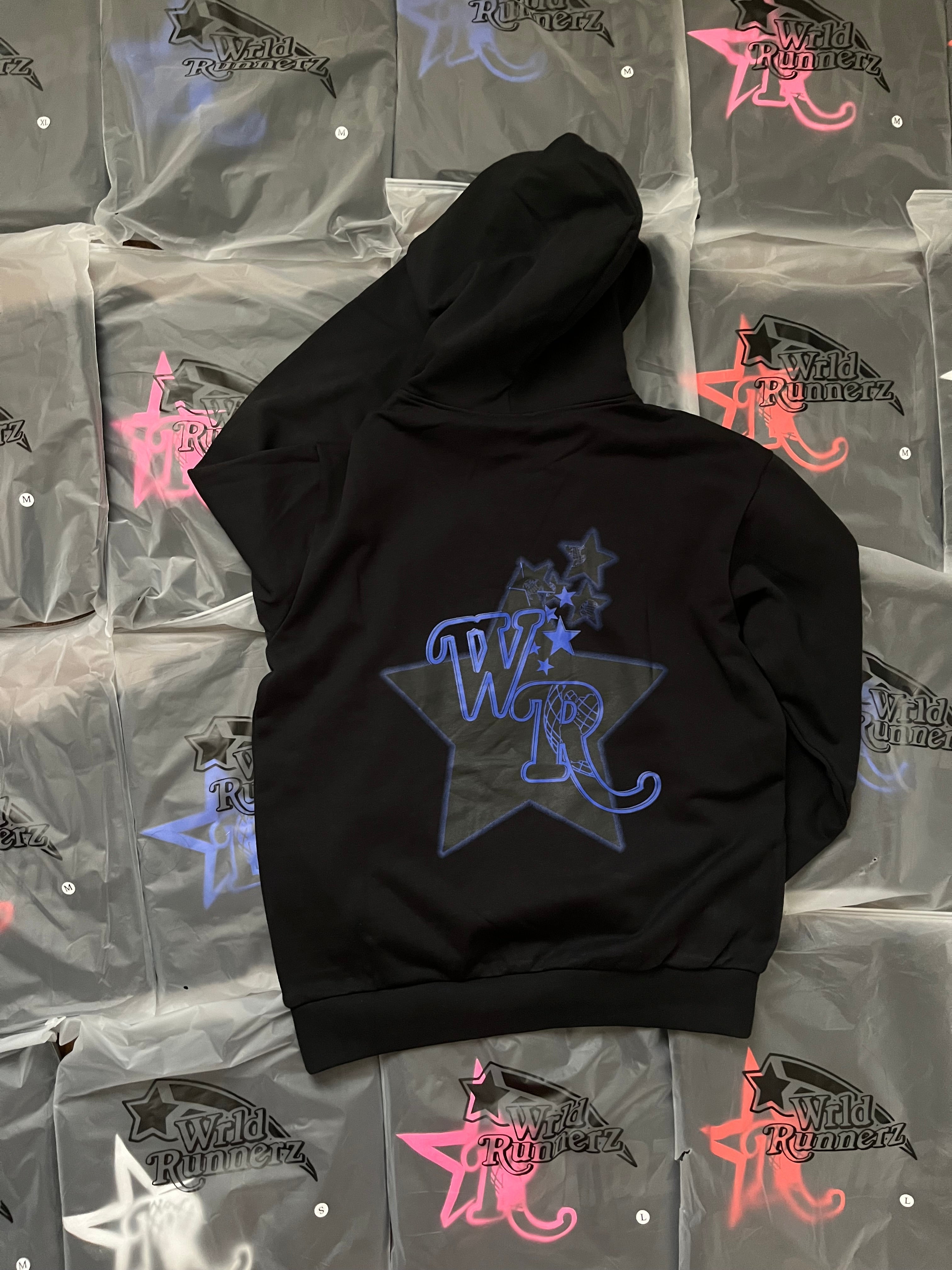 Blue runners hoodie