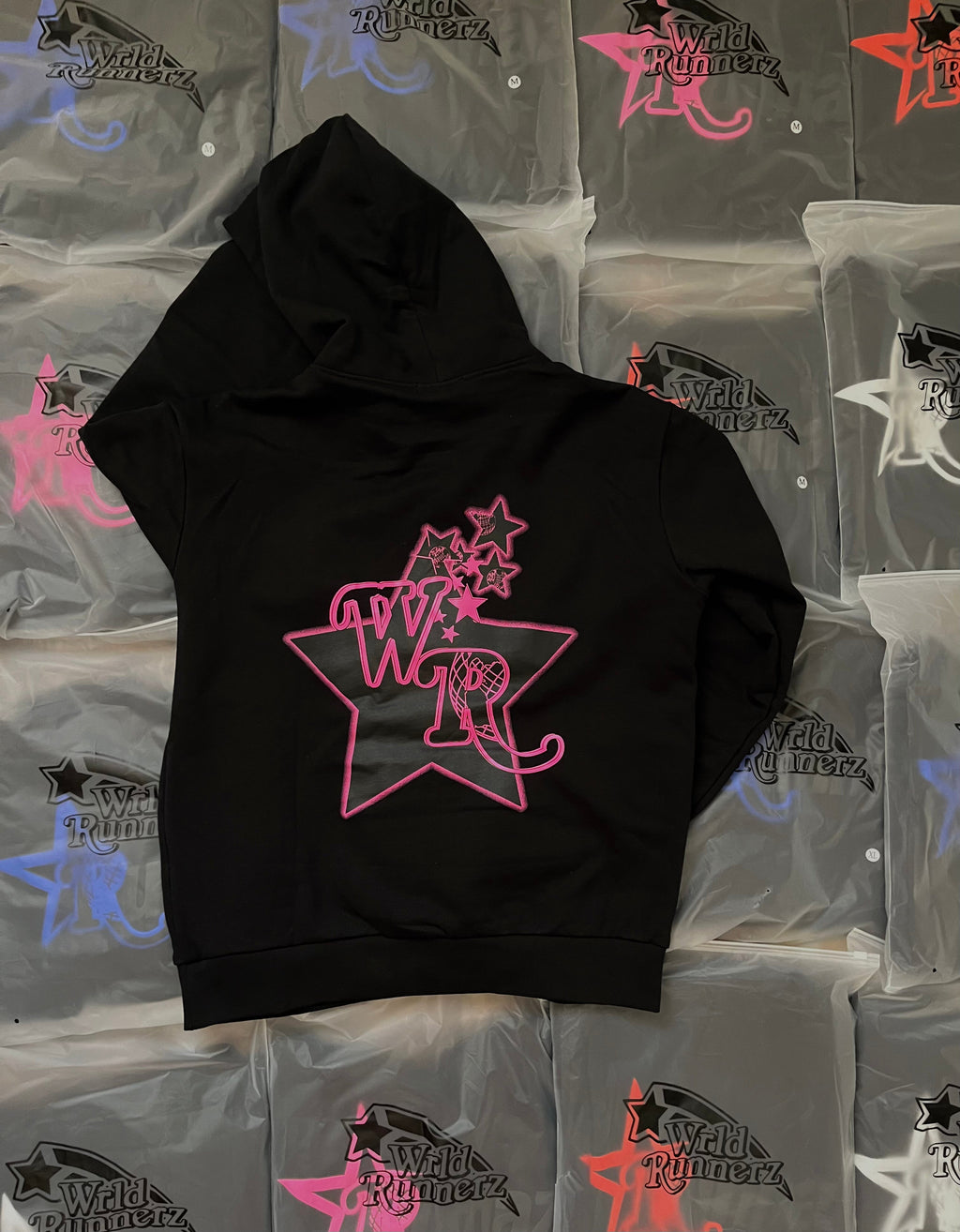 Blue runners hoodie