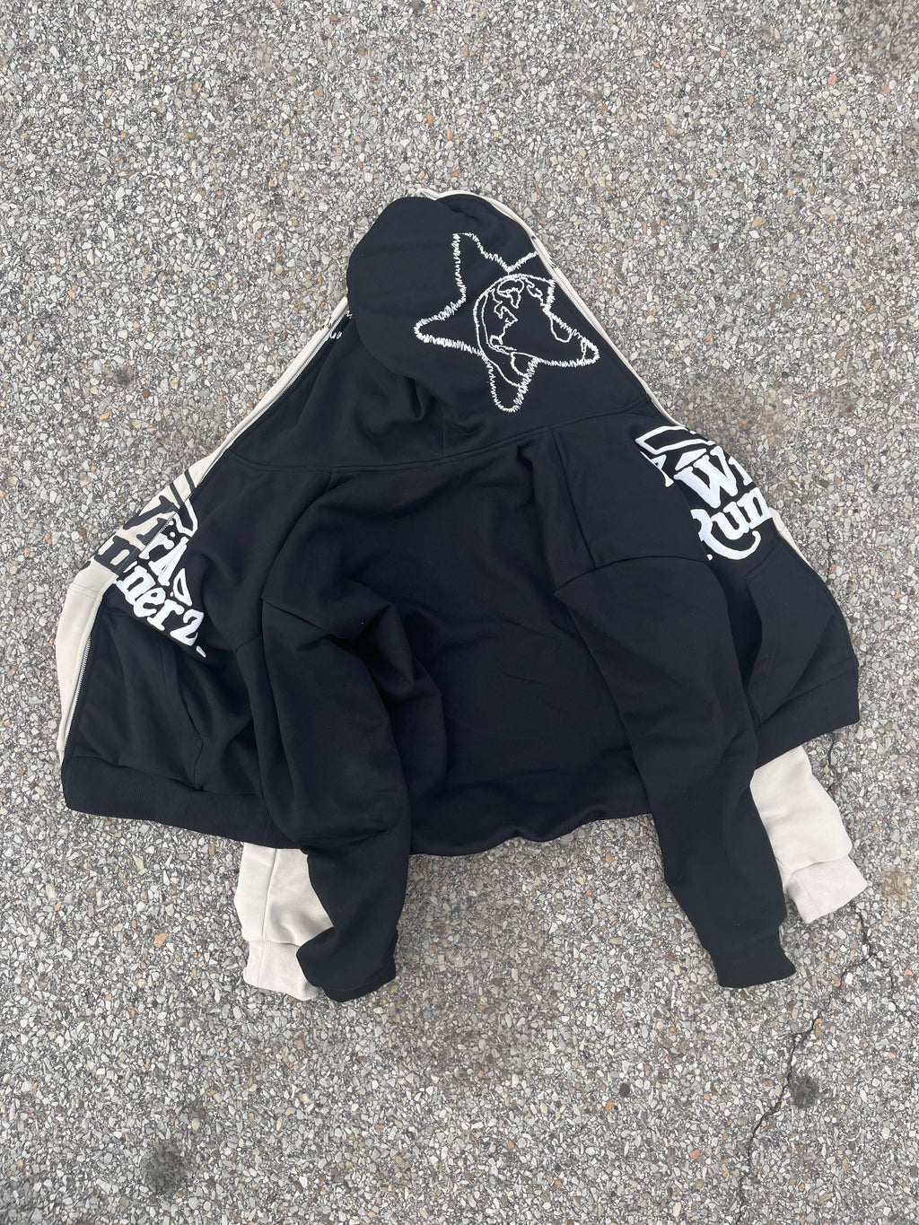 Black rnnrz full zip
