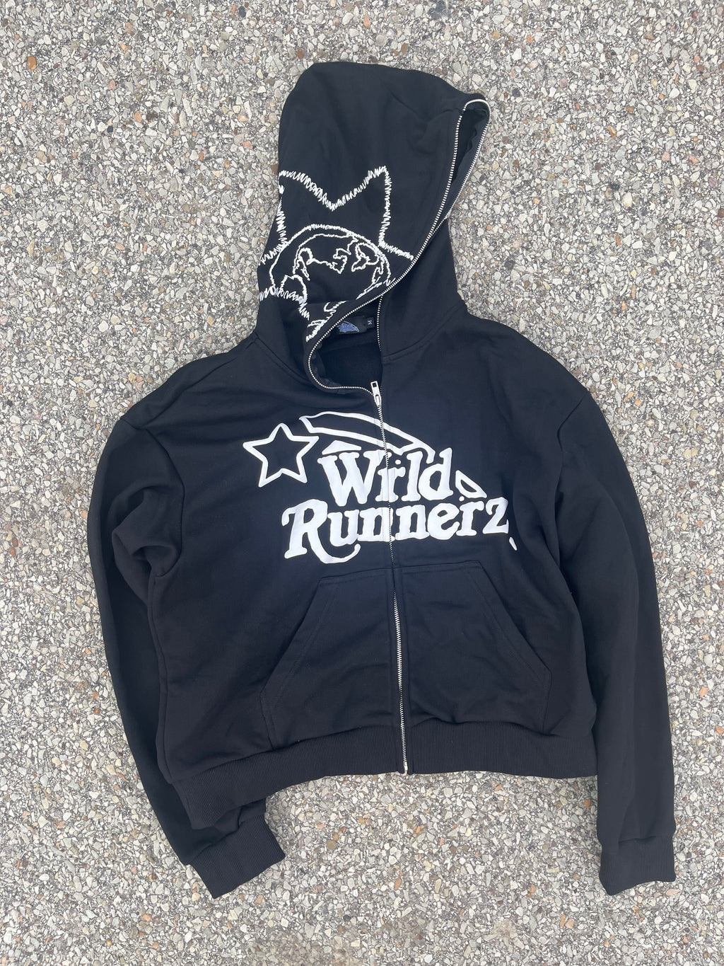 Black rnnrz full zip