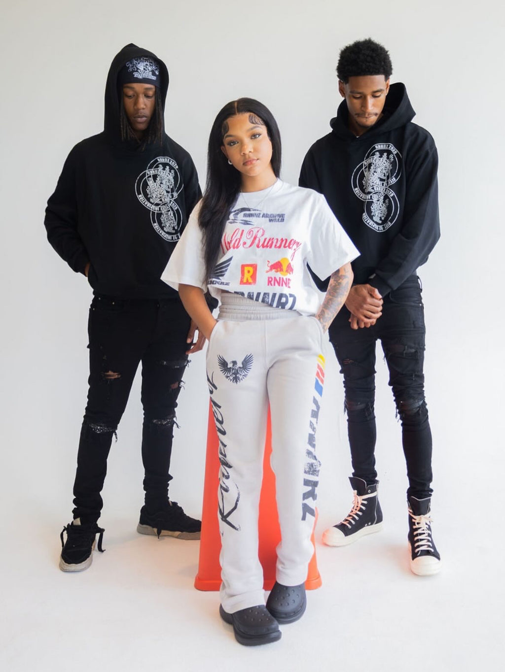 Wrldrunnerz logo tee