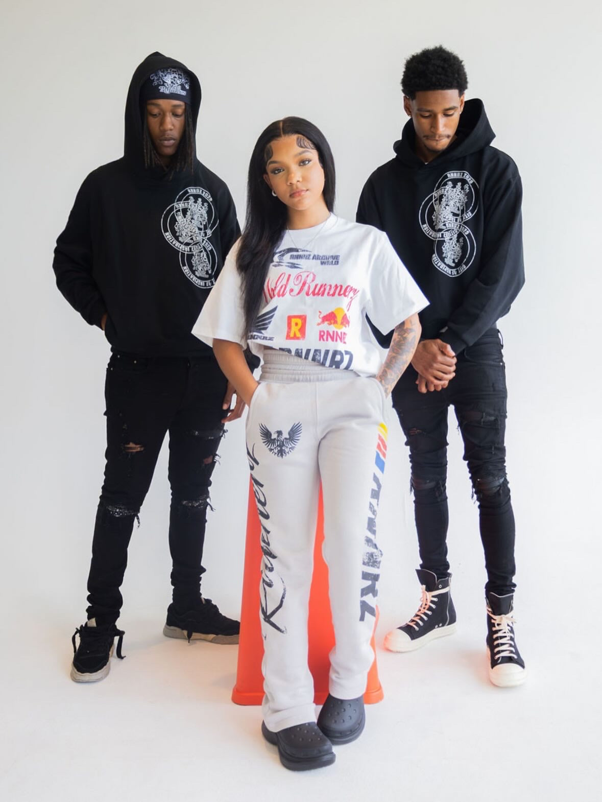 Wrldrunnerz logo tee