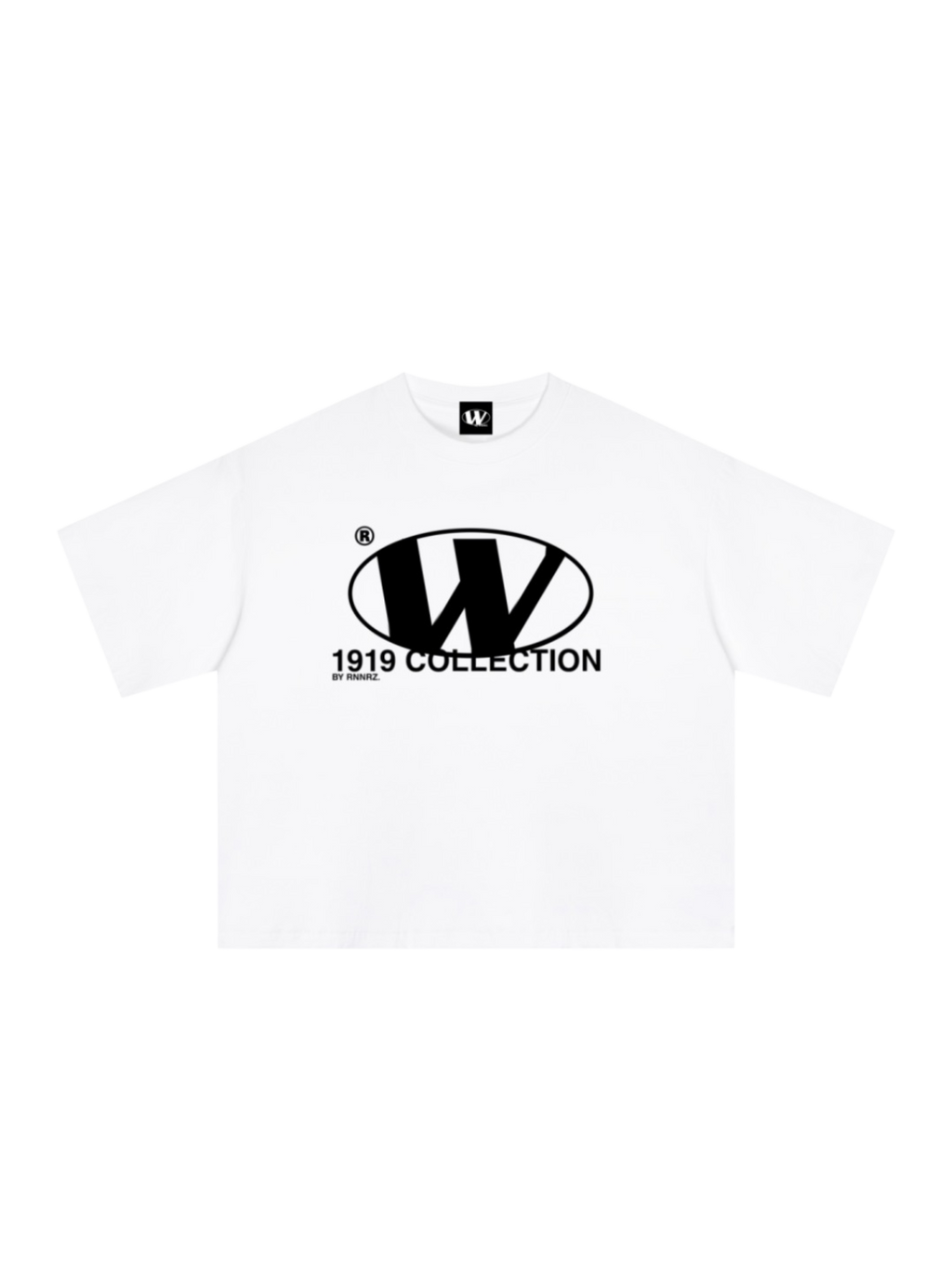 1919 collection Boxy tee (white)