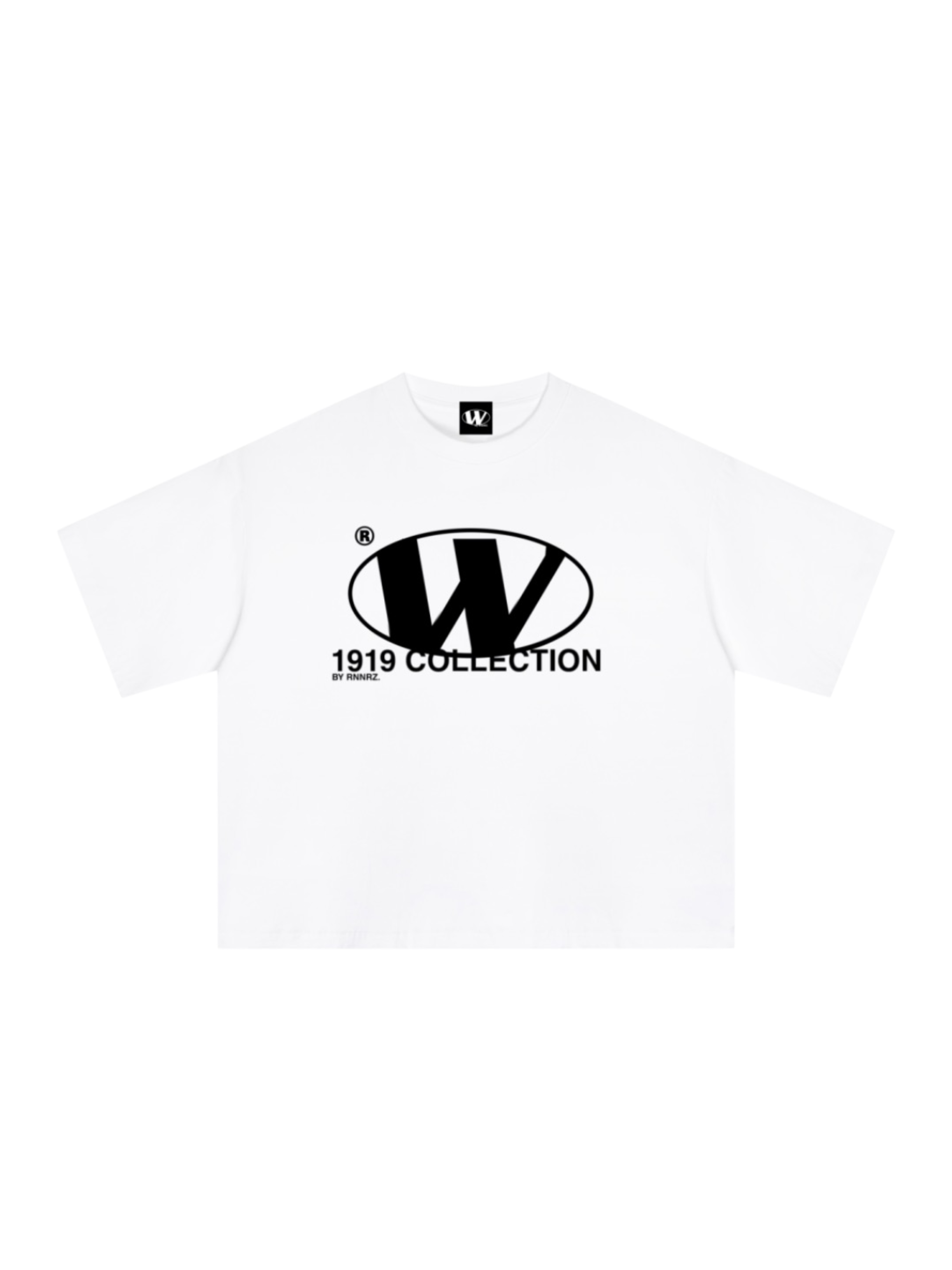 1919 collection Boxy tee (white)