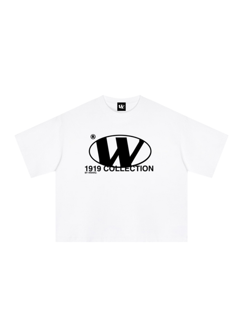 1919 collection Boxy tee (white)