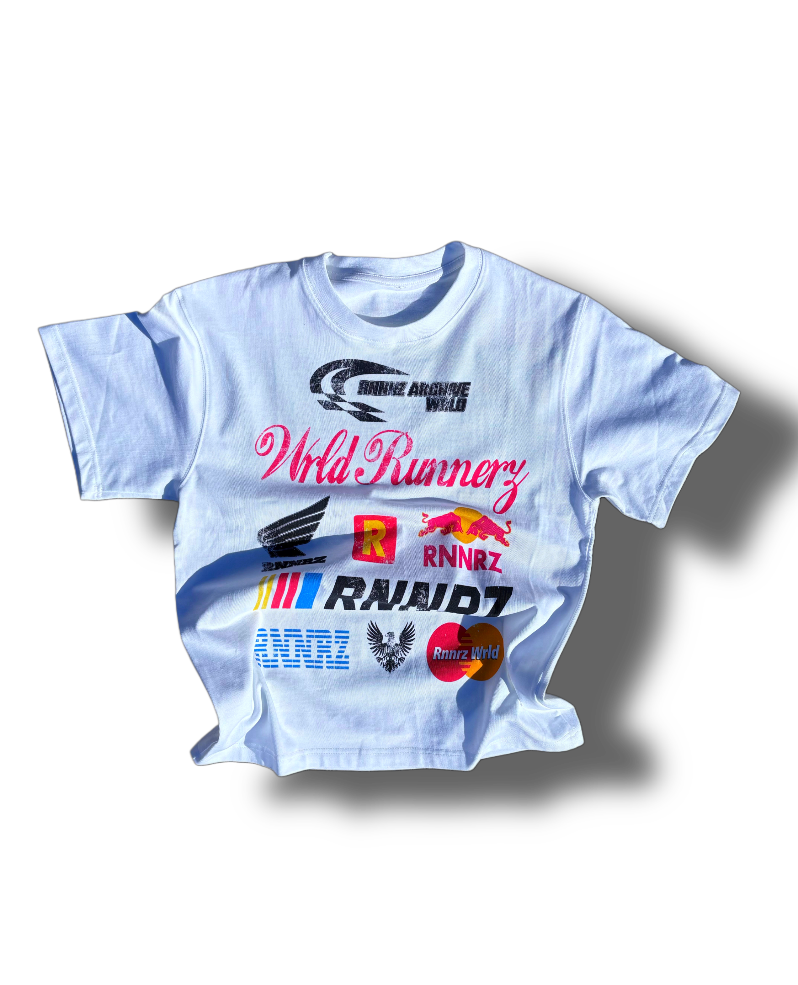 Wrldrunnerz logo tee